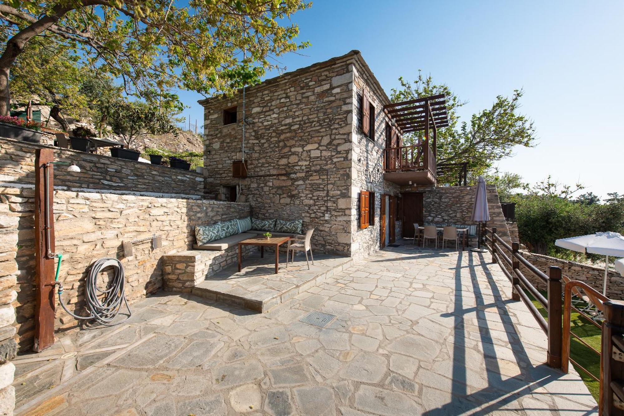 Villa Evilion Alikí Exterior foto